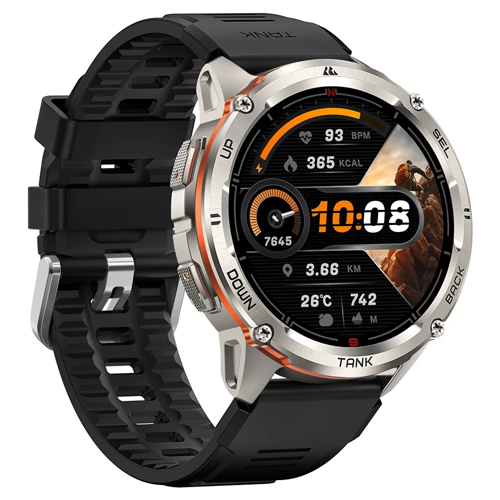 Смарт-часы Kospet Tank T3 Ultra 2 Original (Silver) (18654)