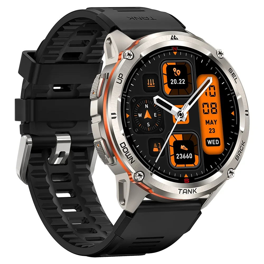 Смарт-часы Kospet Tank T3 Ultra 2 Original (Silver) (18654)