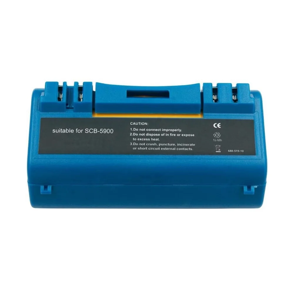 Аккумулятор Jiyeo JY-VC02 14.4V 3600 mAh для пылесосов iRobot Scooba 330, 340, 34001, 350, 380, 385, 390, 5800, 5806, 5832, 5900, 5910, 5920, 5929, 5930, 5940, 5950, 5960, 5999, 6000, 6050