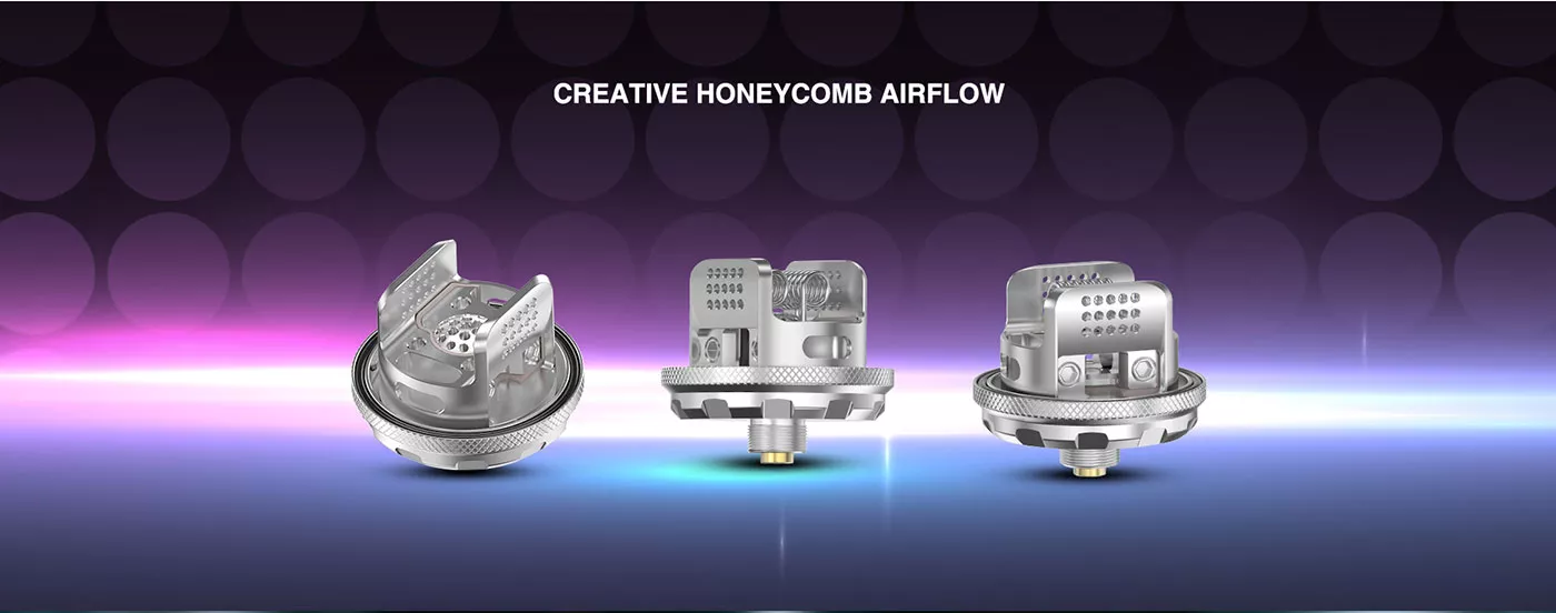 Бак Vandy Vape Kylin V3 RTA 25mm 6ml replica (Silver) (18506)