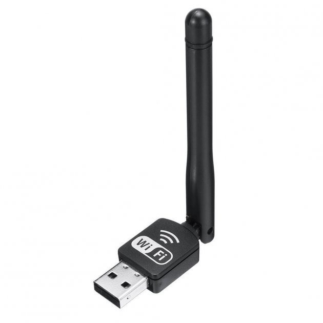 Беспроводной сетевой адаптер PIX-LINK Wi-Fi USB LV-UW10-2DB чип RTL8188 (Black)