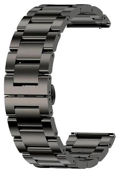 Браслет стальной для Смарт-часов Kospet Tank M3, M3 Ultra Stainless Steel  металлический ремешок Original (Black) (19596)