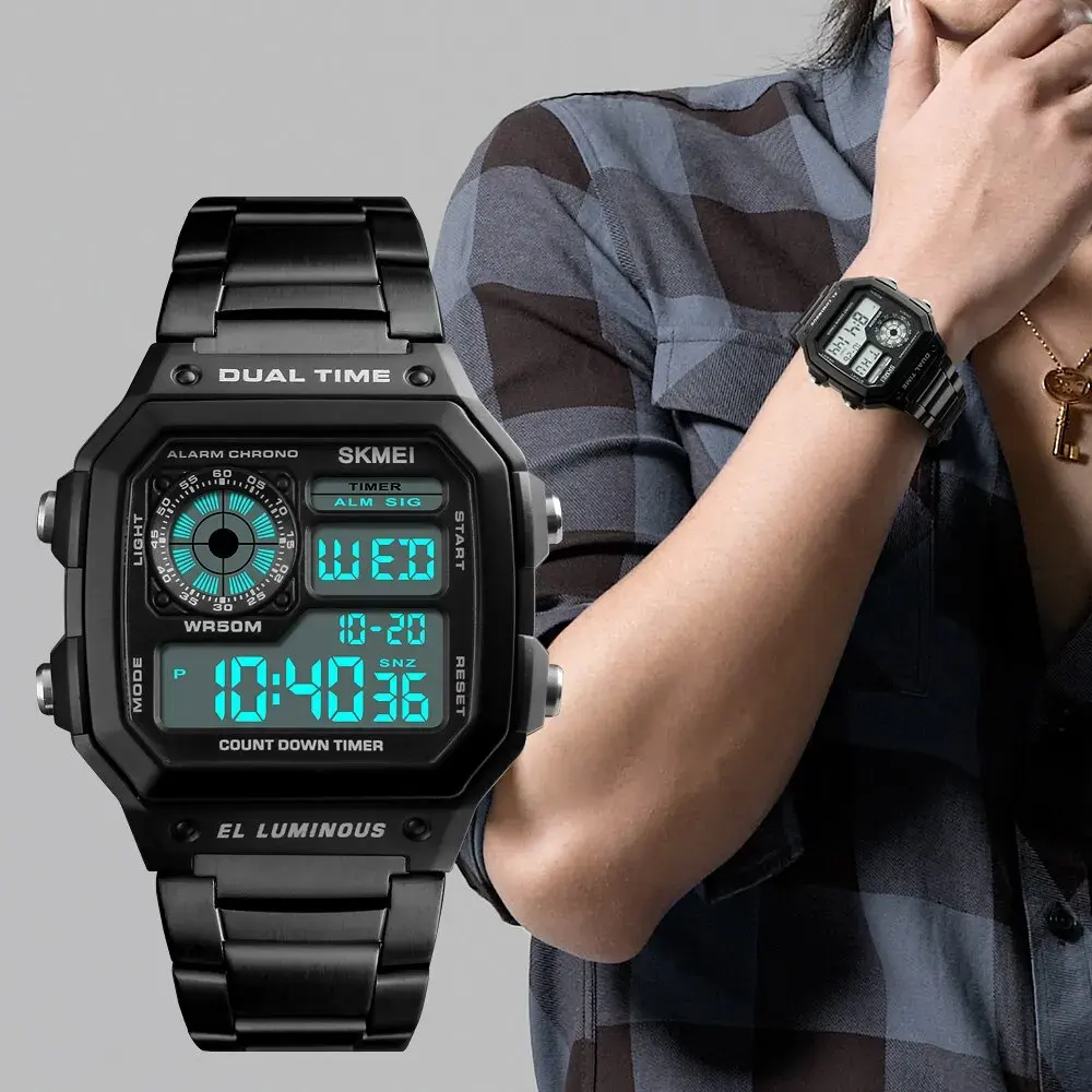 Часы наручные Skmei 1335 Original (Black, 1335BK) (17125)