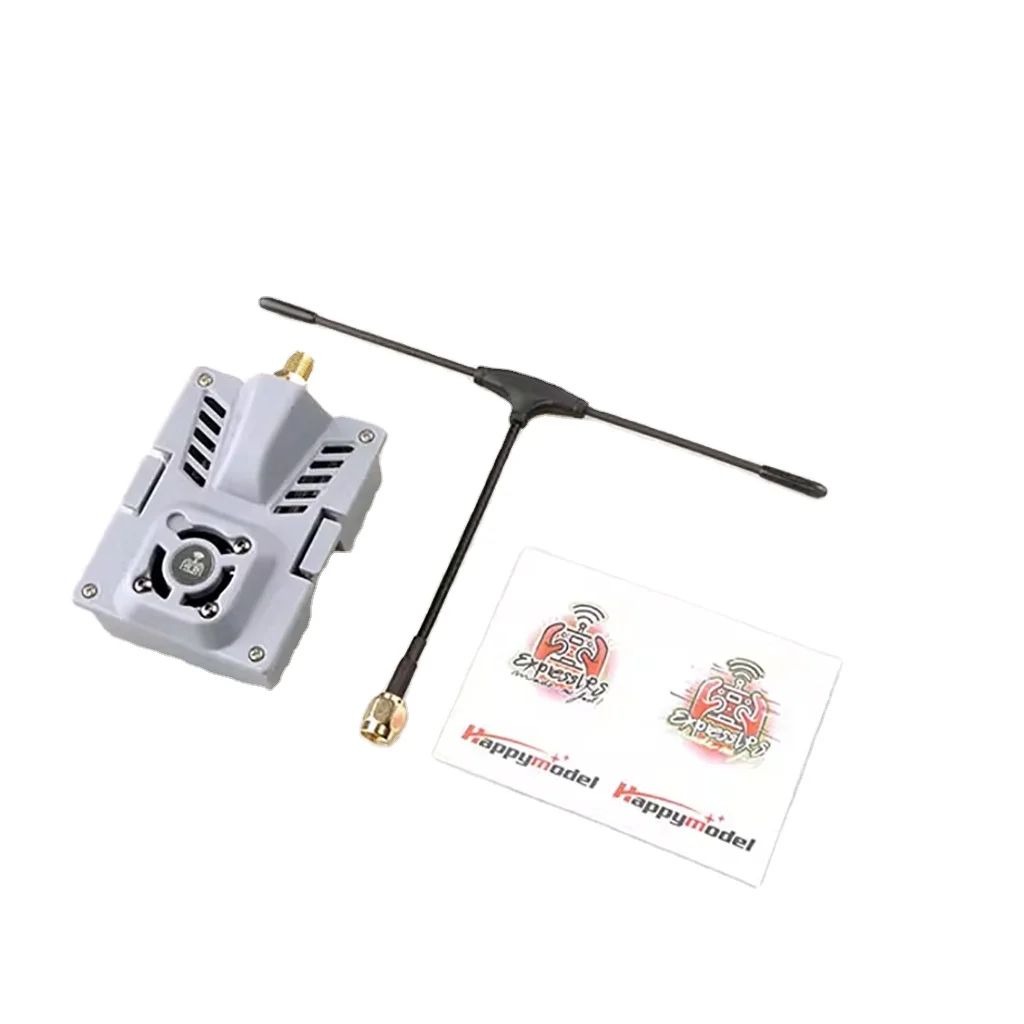 Модуль передатчика сигнала Happymodel ES900TX с Антенной Модуль управления 915MHz OpenTX для Radiomaster TX16S, Jumper T12, T16, T18 (Gray) (18774)