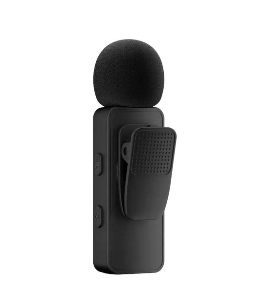 Профессиональный петличный микрофон беспроводной Boya BY-V2 Lightning 2шт (Black) (18871)