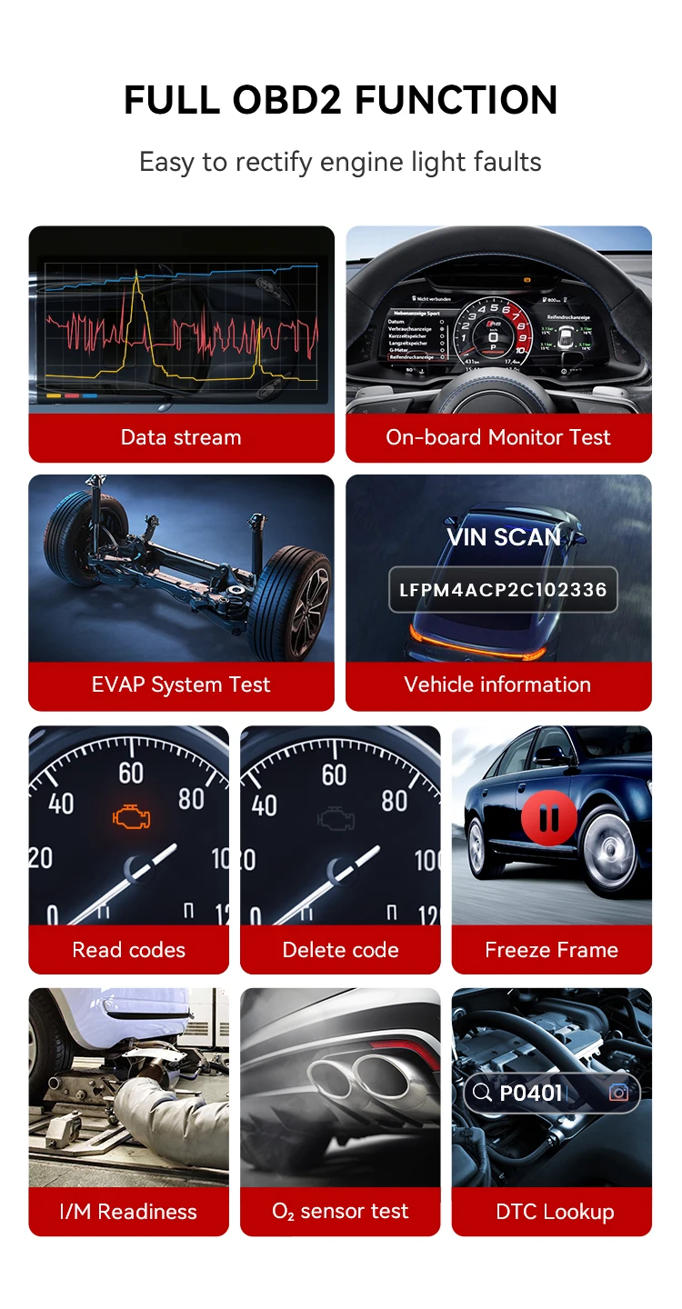 Универсальный автосканер Мультимарочный OBD2 Thinkcar ThinkDiag Mini Профессиональный диагностический сканер автомобильный ОБД2, EOBD, ELM327 (19804)