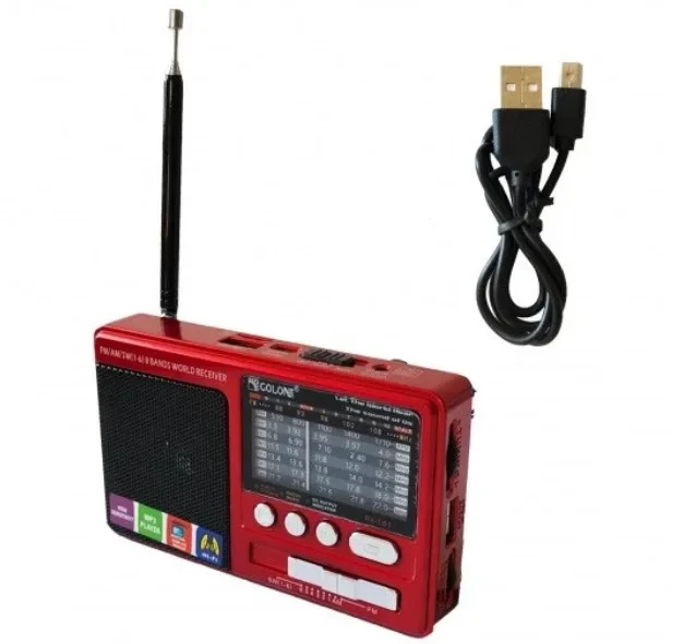 Цифровой радиоприёмник Golon NNS NS-1365 (Red) MP3 приемник